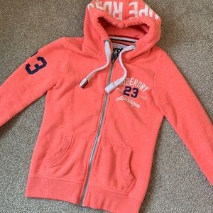 Super Dry zip up hoodie
